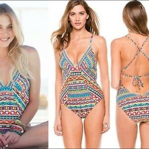 Trina Turk Low Back Swimsuit
